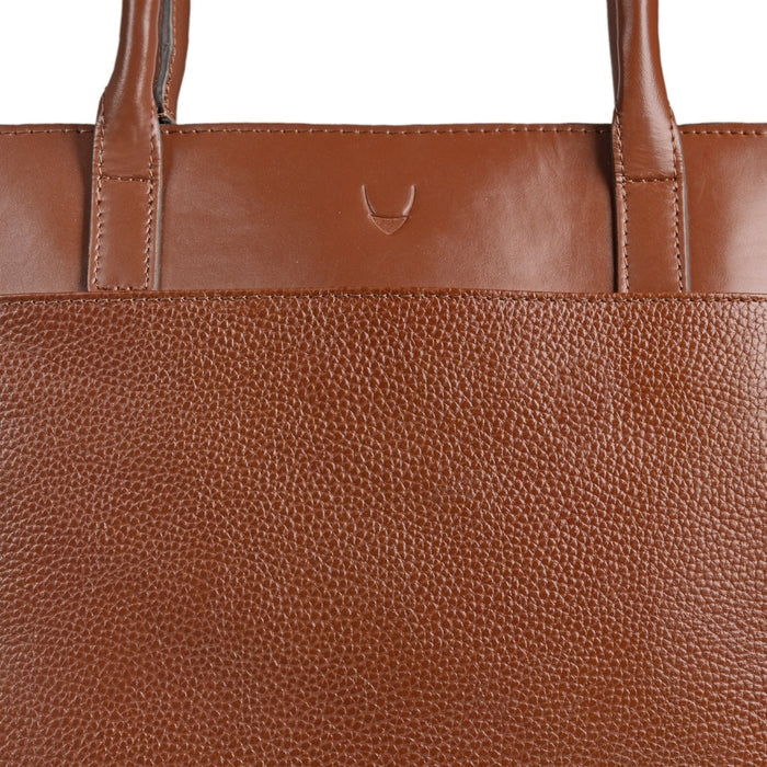 Salta 01 Tan Leather Tote Bag