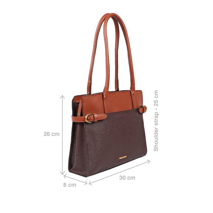 Salta 02 Brown Leather Tote Bag