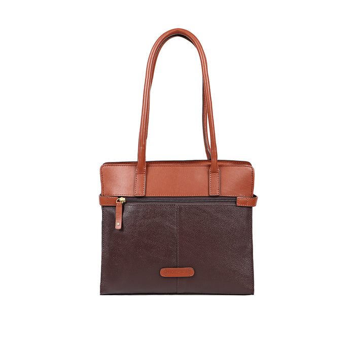Salta 02 Brown Leather Tote Bag