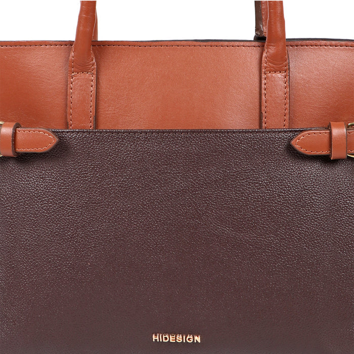 Salta 02 Brown Leather Tote Bag