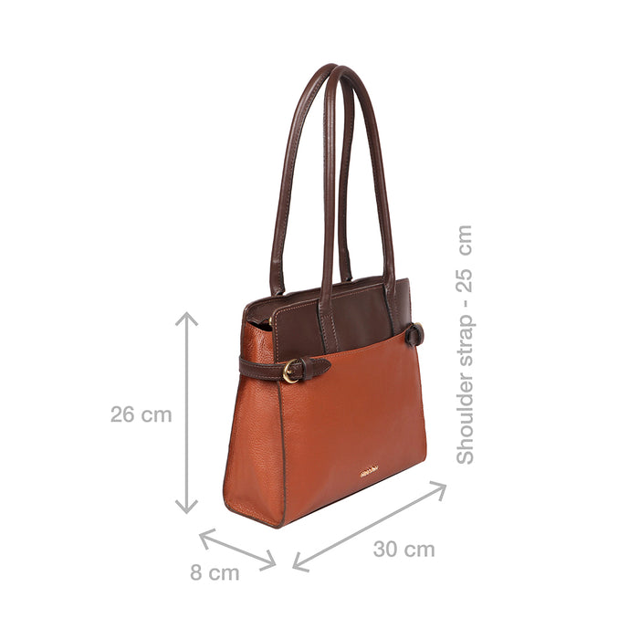 Salta 02 Tan Leather Tote Bag