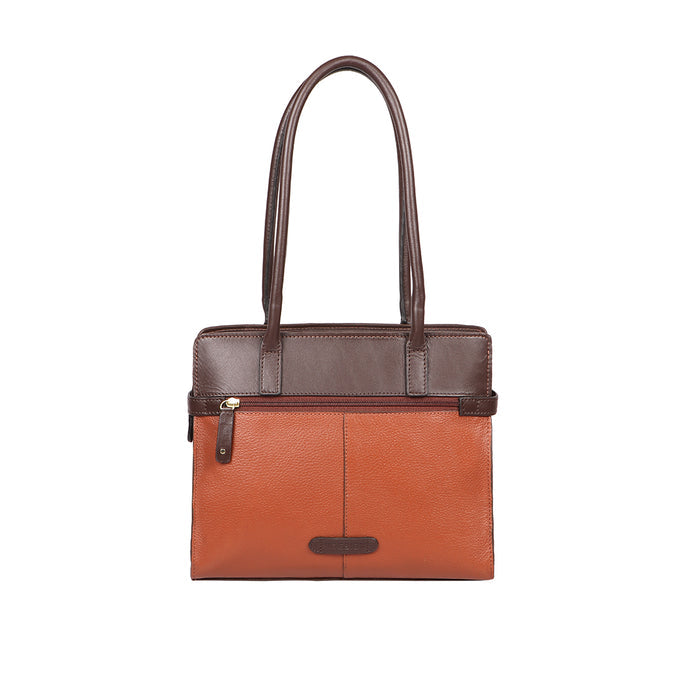Salta 02 Tan Leather Tote Bag