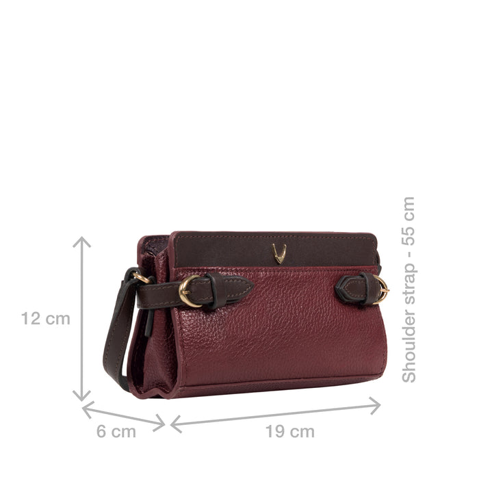 Salta 03 Red Leather Sling Bag