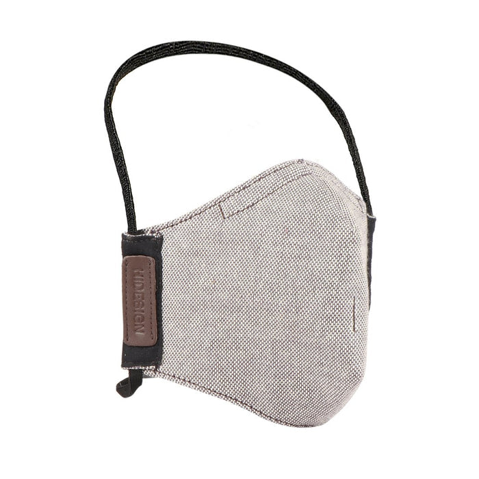 Samurai Combo-Br Brown Leather Face Mask