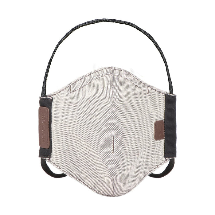 Samurai Combo-Br Brown Leather Face Mask