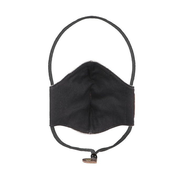 Samurai Combo-Br Brown Leather Face Mask