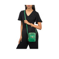 Sangria 02 Green Leather Sling Bag
