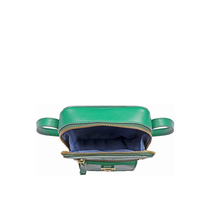 Sangria 02 Green Leather Sling Bag