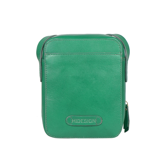 Sangria 02 Green Leather Sling Bag