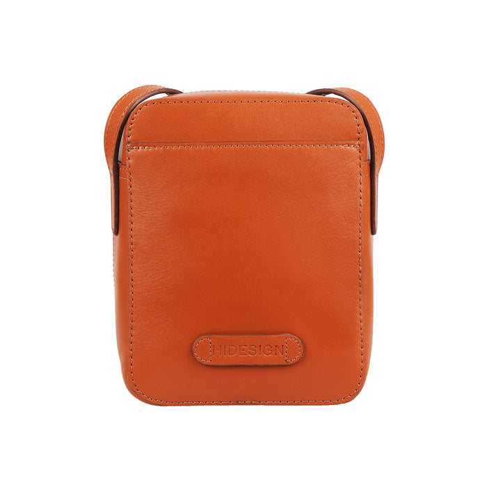 Sangria 02 Orange Leather Sling Bag