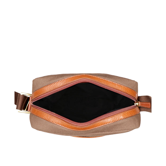 Santa Fe 02 Tan Leather  Crossbody