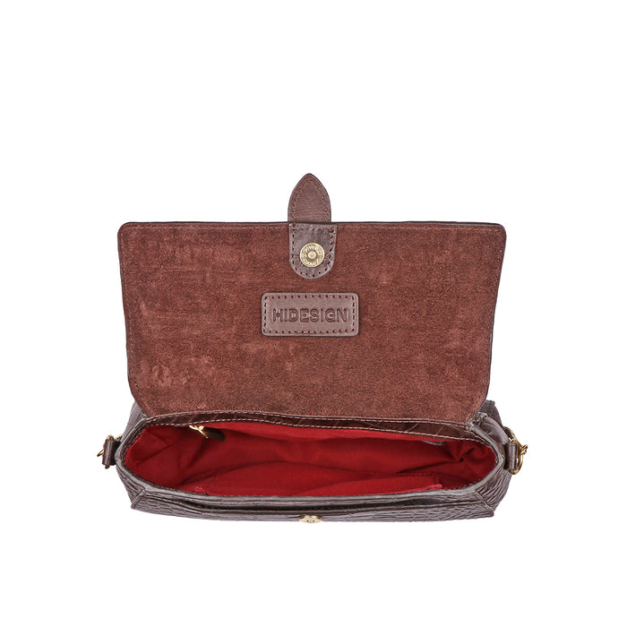 Santiago 01 Brown Leather Sling Bag