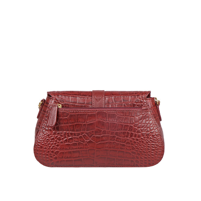 Santiago 01 Marsala Leather Sling Bag