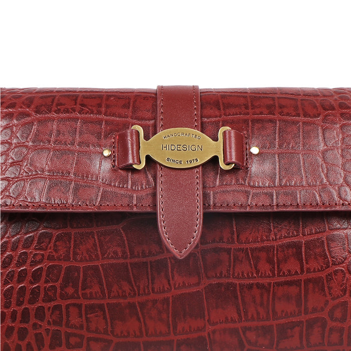 Santiago 01 Marsala Leather Sling Bag