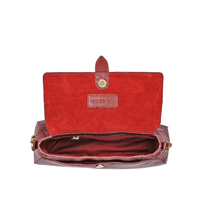Santiago 01 Marsala Leather Sling Bag