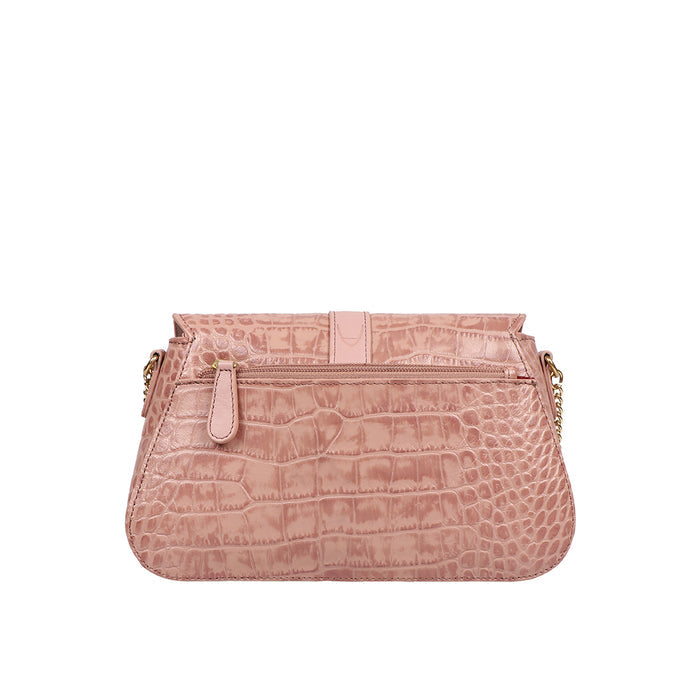 Santiago 01 Pink Leather Sling Bag