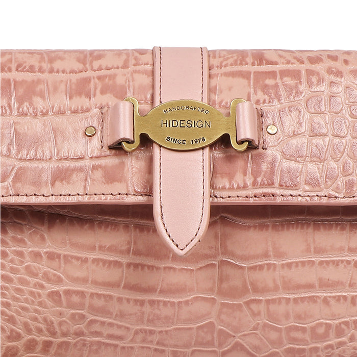 Santiago 01 Pink Leather Sling Bag