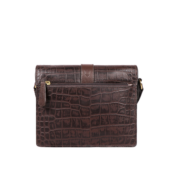 Santiago 02 Brown Leather Sling Bag