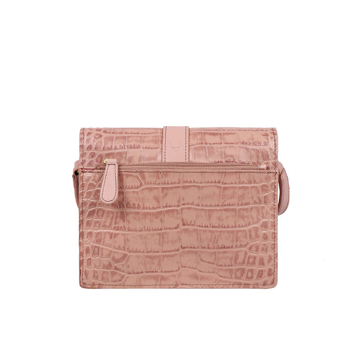 Santiago 02 Pink Leather Sling Bag