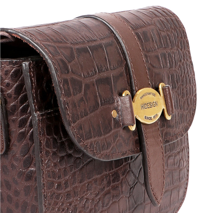 Santiago 03 Brown Leather Sling Bag