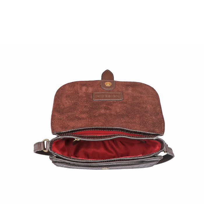 Santiago 03 Brown Leather Sling Bag