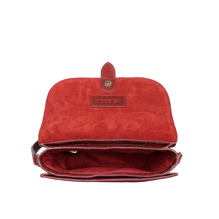 Santiago 03 Marsala Leather Sling Bag