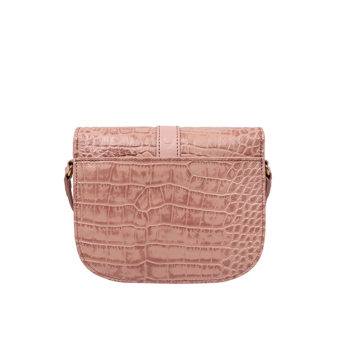 Santiago 03 Pink Leather Sling Bag