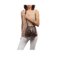 Santiago 04 Brown Leather Sling Bag