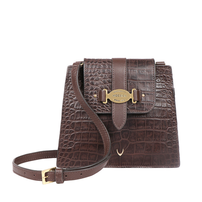 Santiago 04 Brown Leather Sling Bag