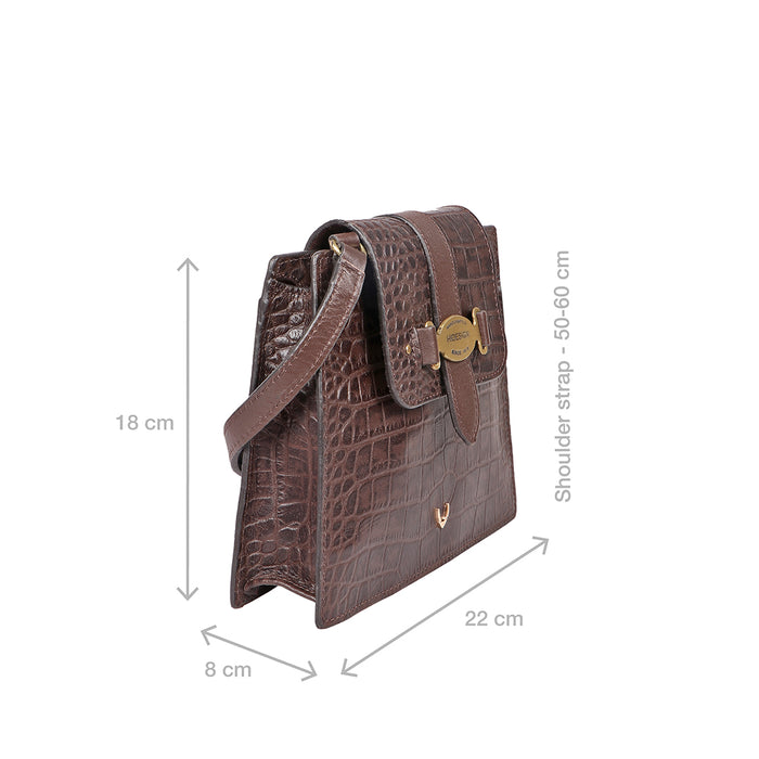Santiago 04 Brown Leather Sling Bag