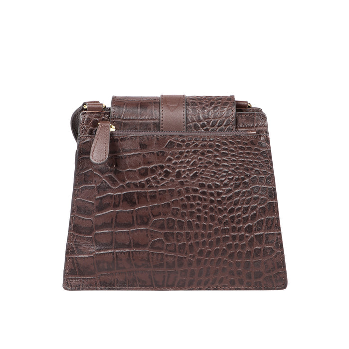 Santiago 04 Brown Leather Sling Bag