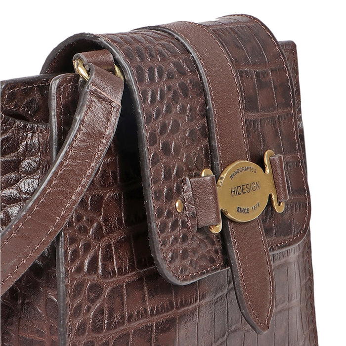 Santiago 04 Brown Leather Sling Bag