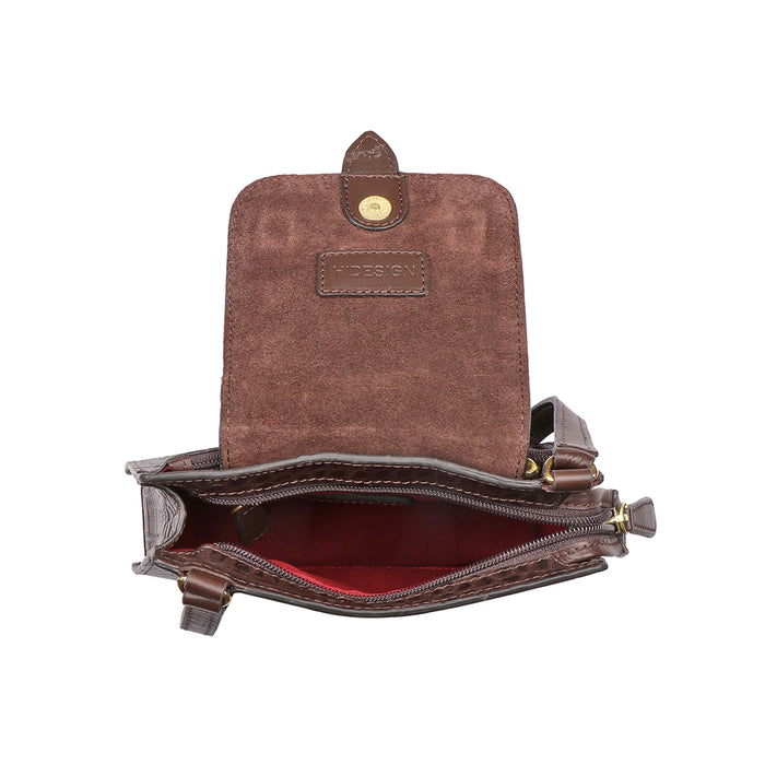 Santiago 04 Brown Leather Sling Bag