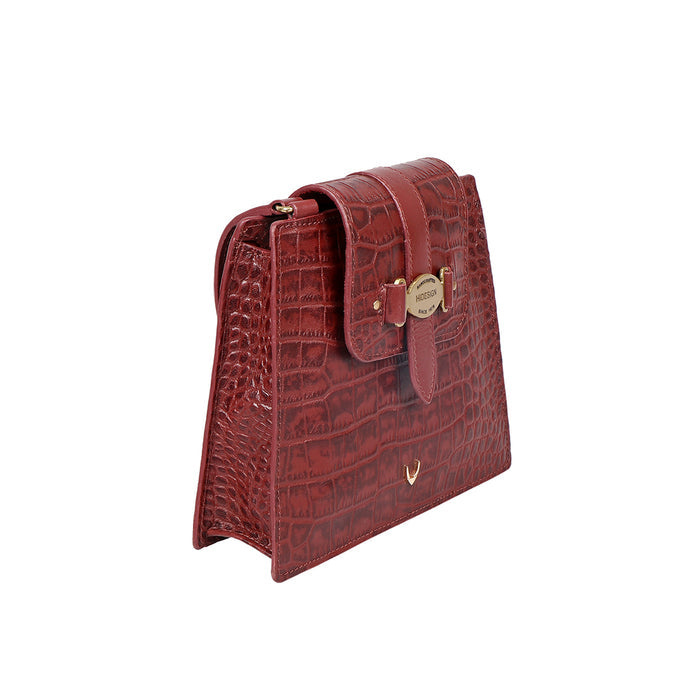 Santiago 04 Marsala Leather Sling Bag