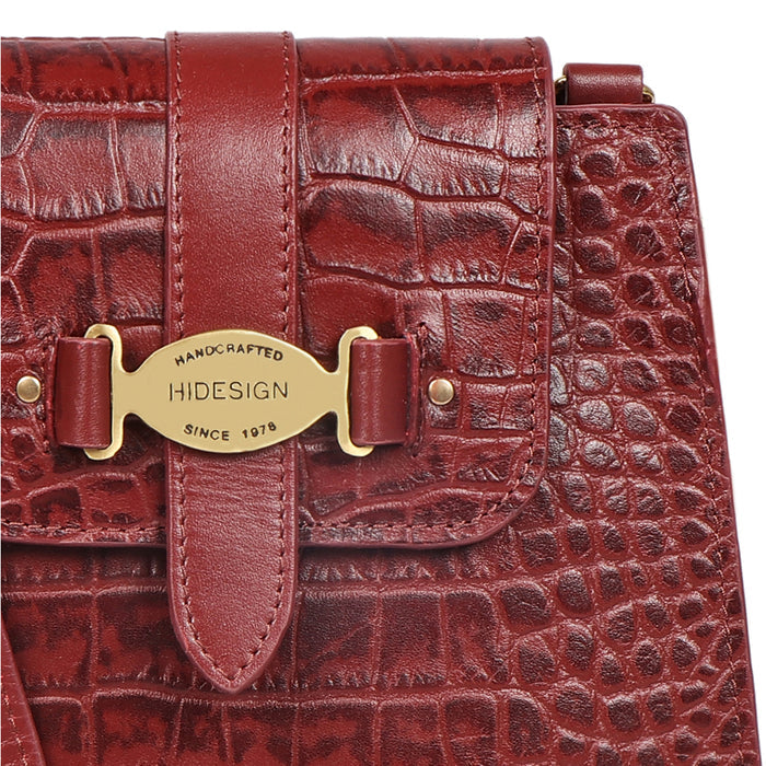 Santiago 04 Marsala Leather Sling Bag