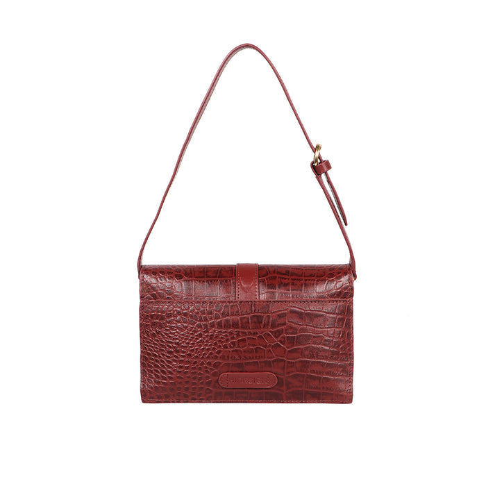 Santiago 05 Marsala Leather Baguette