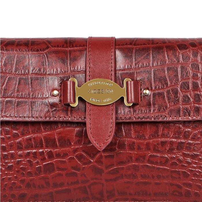Santiago 05 Marsala Leather Baguette