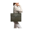 Santiago 06 Green Leather Shoulder Bag