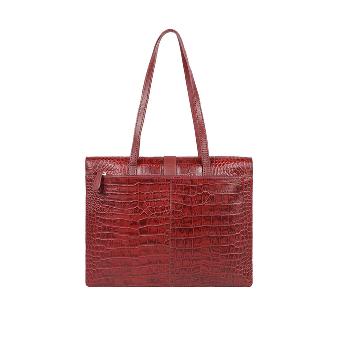 Santiago 06 Marsala Leather Shoulder Bag