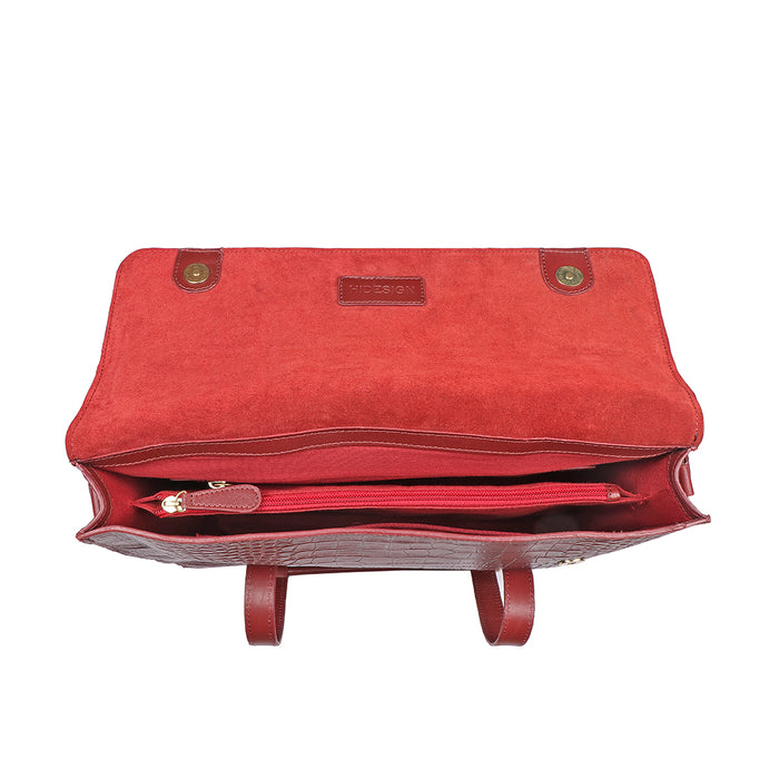 Santiago 07 Marsala Leather Shoulder Bag