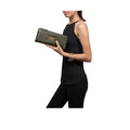 Santiago W4 Green Leather Zip Around Wallet