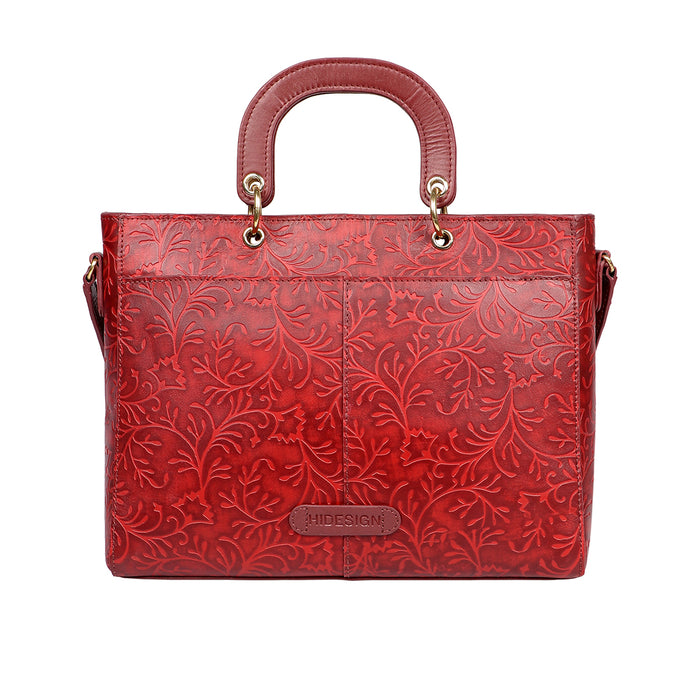Santos 01 Marsala Leather Tote Bag