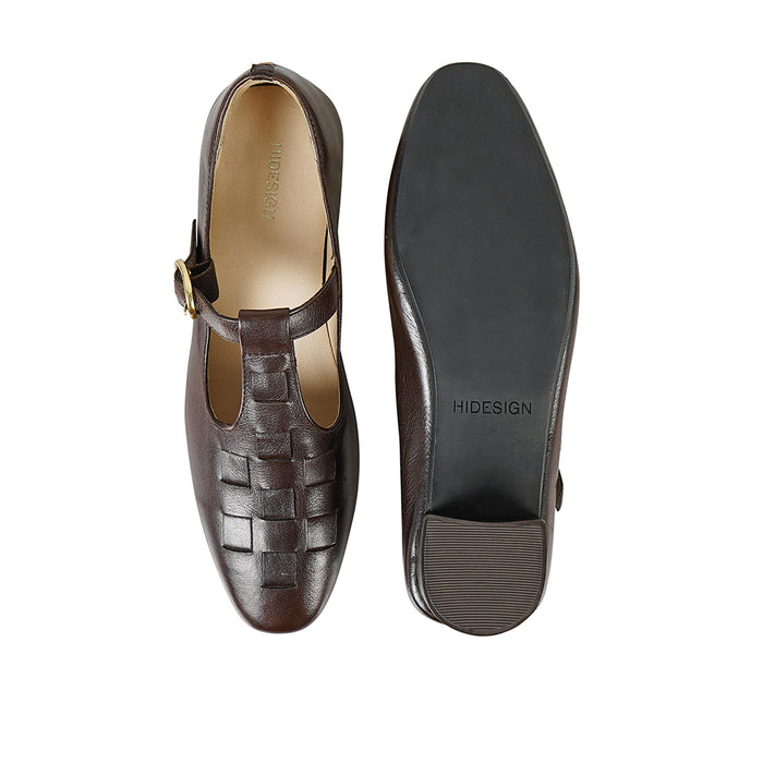 Sao Paulo Women's Brown Leather Sandals