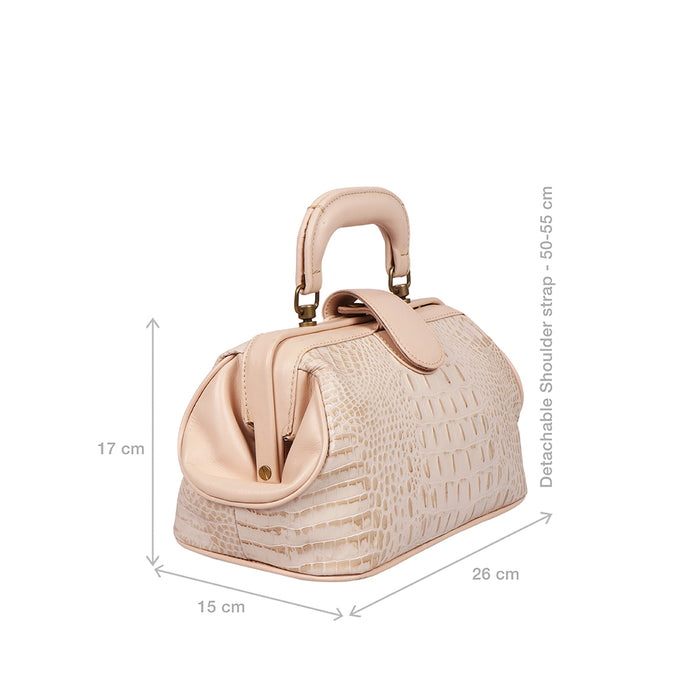 Sasha Brown Leather Satchel
