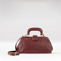 Sasha Red Leather Satchel