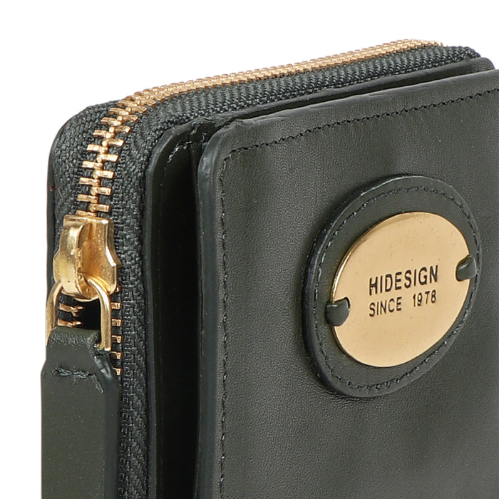 Sauta Fe W2 Green Leather Pocket Wallet