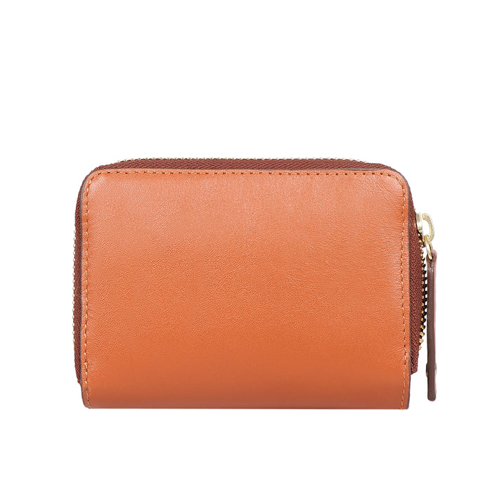 Sauta Fe W2 Tan Leather Pocket Wallet