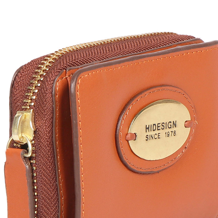 Sauta Fe W2 Tan Leather Pocket Wallet