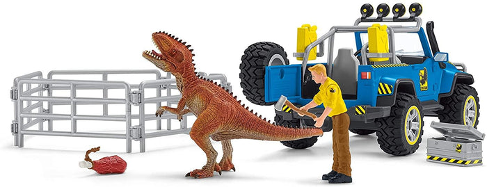 Schleich - Off-Road Vehicle with Dino Outpost
