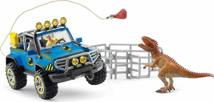 Schleich - Off-Road Vehicle with Dino Outpost